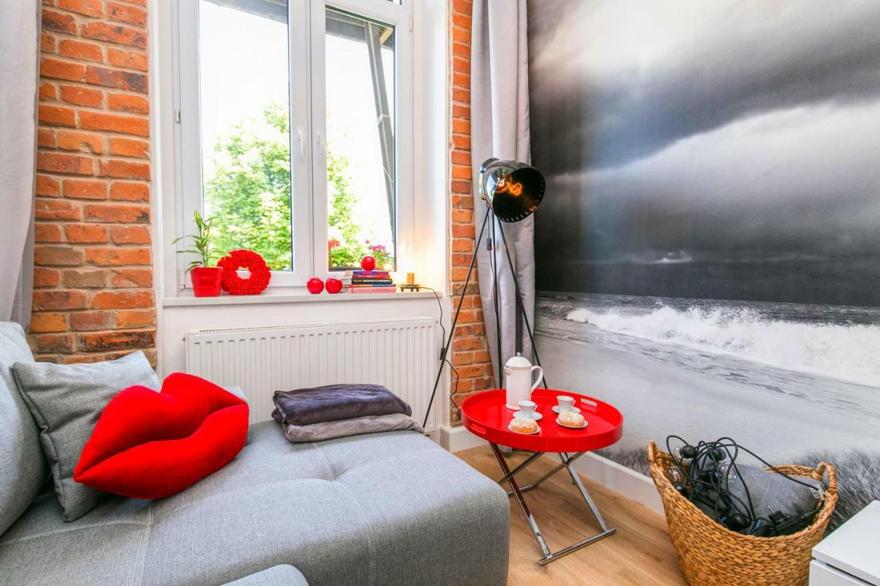 Berg Apartament Red Obok Starego Miasta Gdańsk Exterior foto